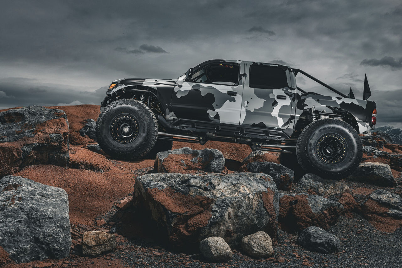 2003 Toyota Tacoma - KMC TANK BEADLOCK - Black | Wheel Pros